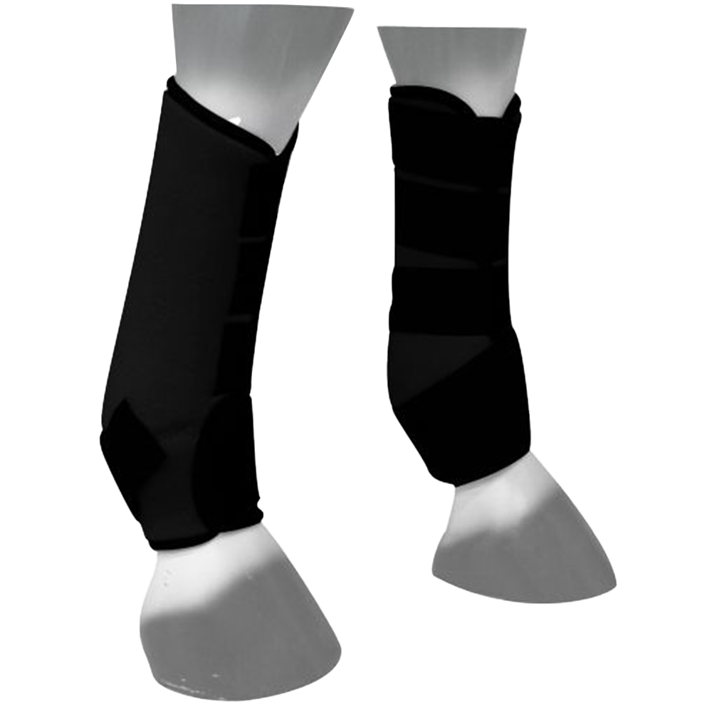 SHOWMAN PAR DE BOTAS DEPORTIVAS DE NEOPRENO (NEGRO)