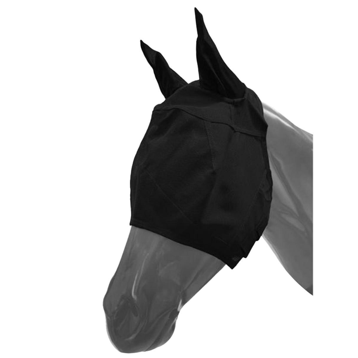 SHOWMAN MASCARA ANTIMOSCAS DE MALLA RESISTENTE CON OREJAS Y CIERRE DE VELCRO