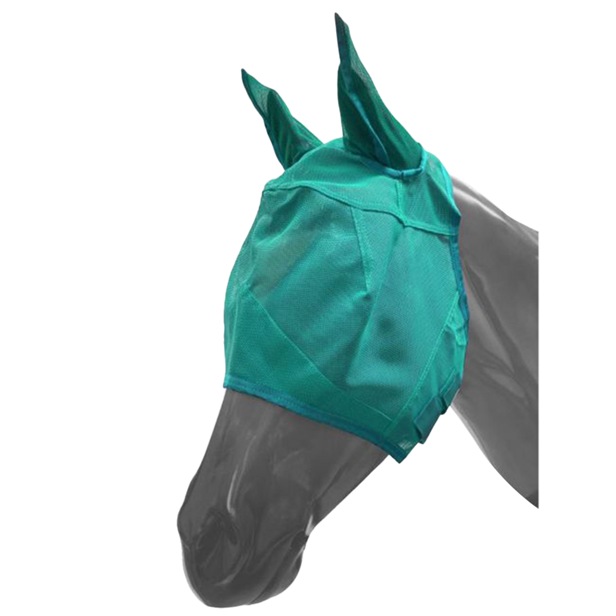 SHOWMAN MASCARA ANTIMOSCAS DE MALLA RESISTENTE CON OREJAS Y CIERRE DE VELCRO