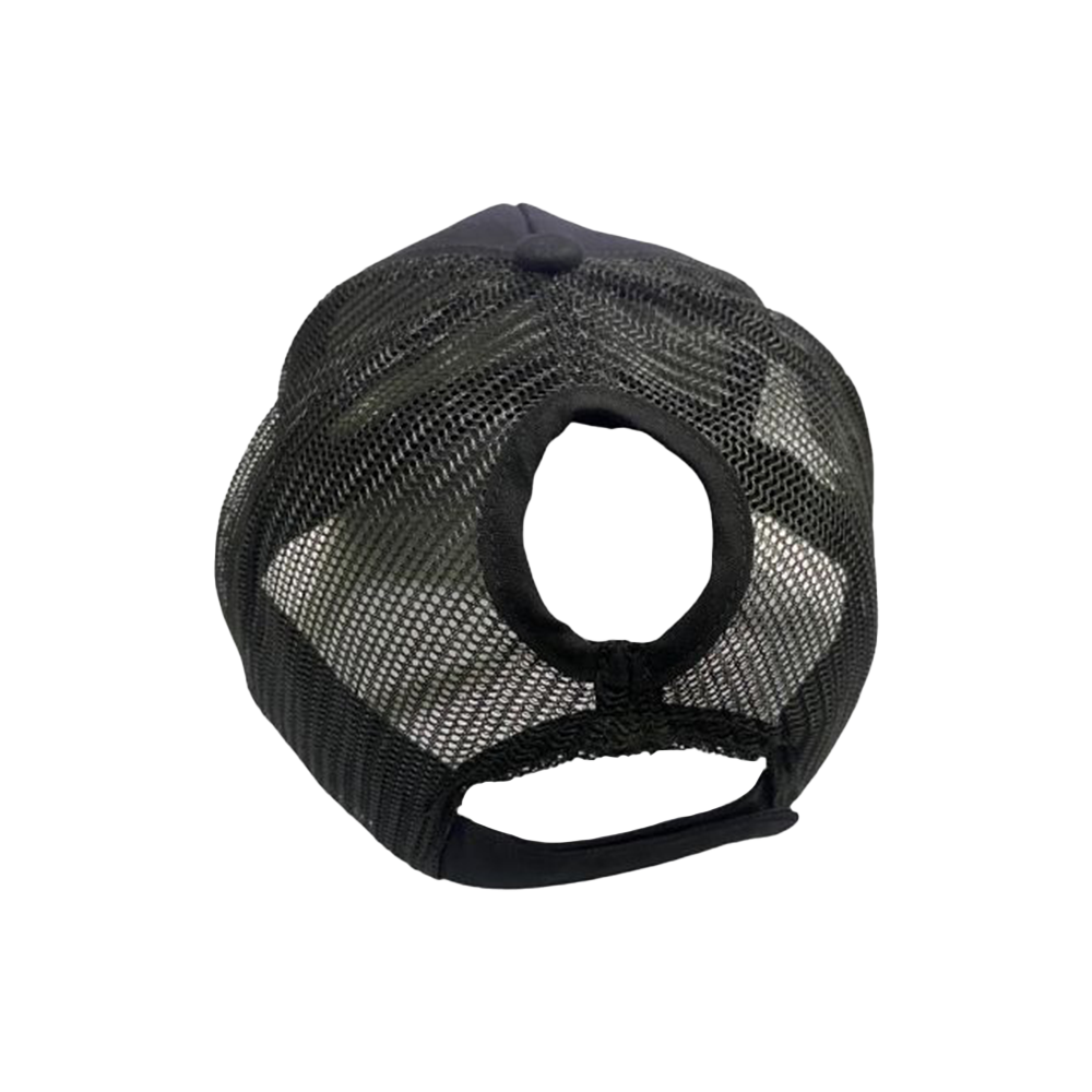 SHOWMAN GORRA DE BEISBOL AJUSTABLE CON COLA DE CABALLO PARA MUJER MARCA "Y"