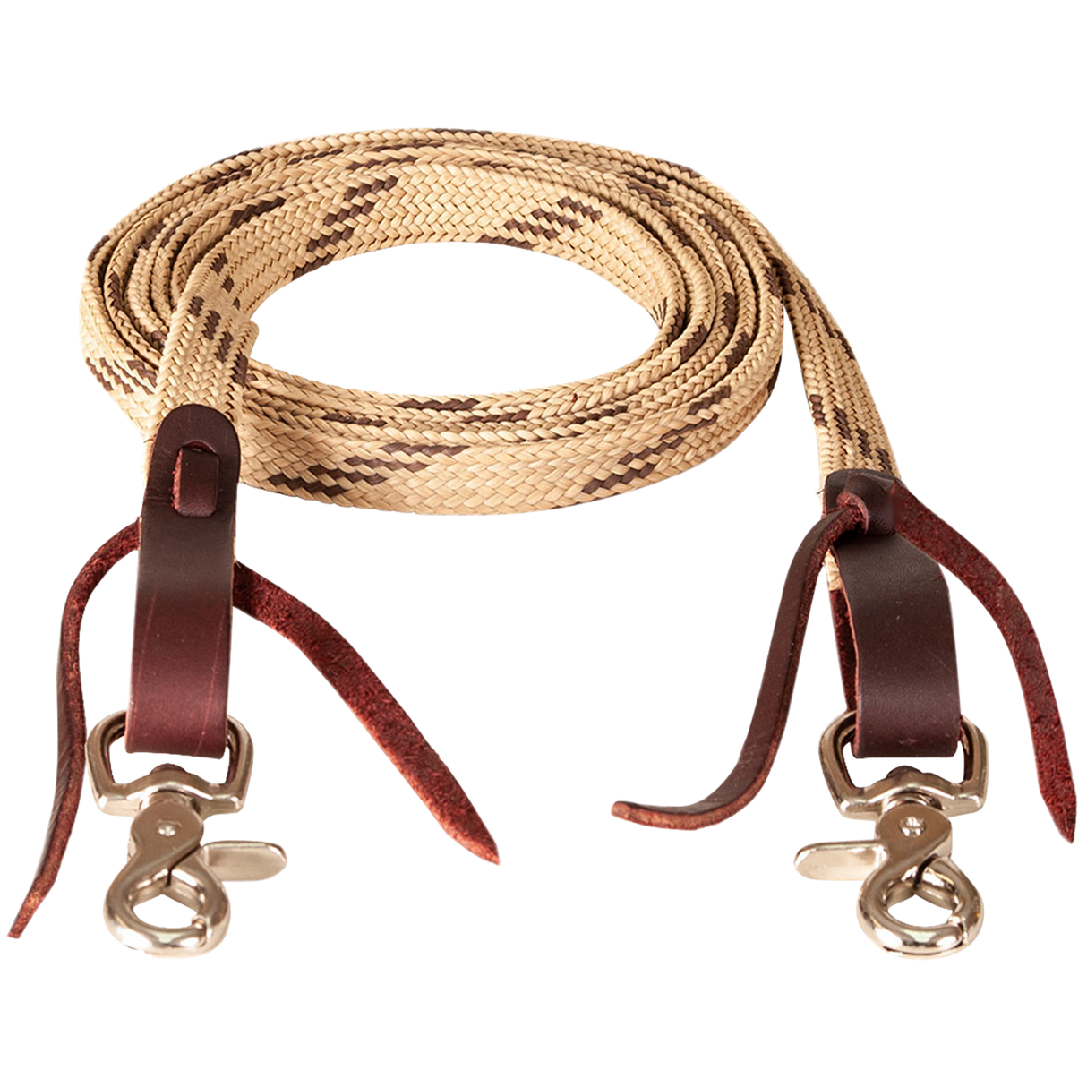 MUSTANG RIENDAS DE CUERDA ENCERADA PLANA 5/8"X8'