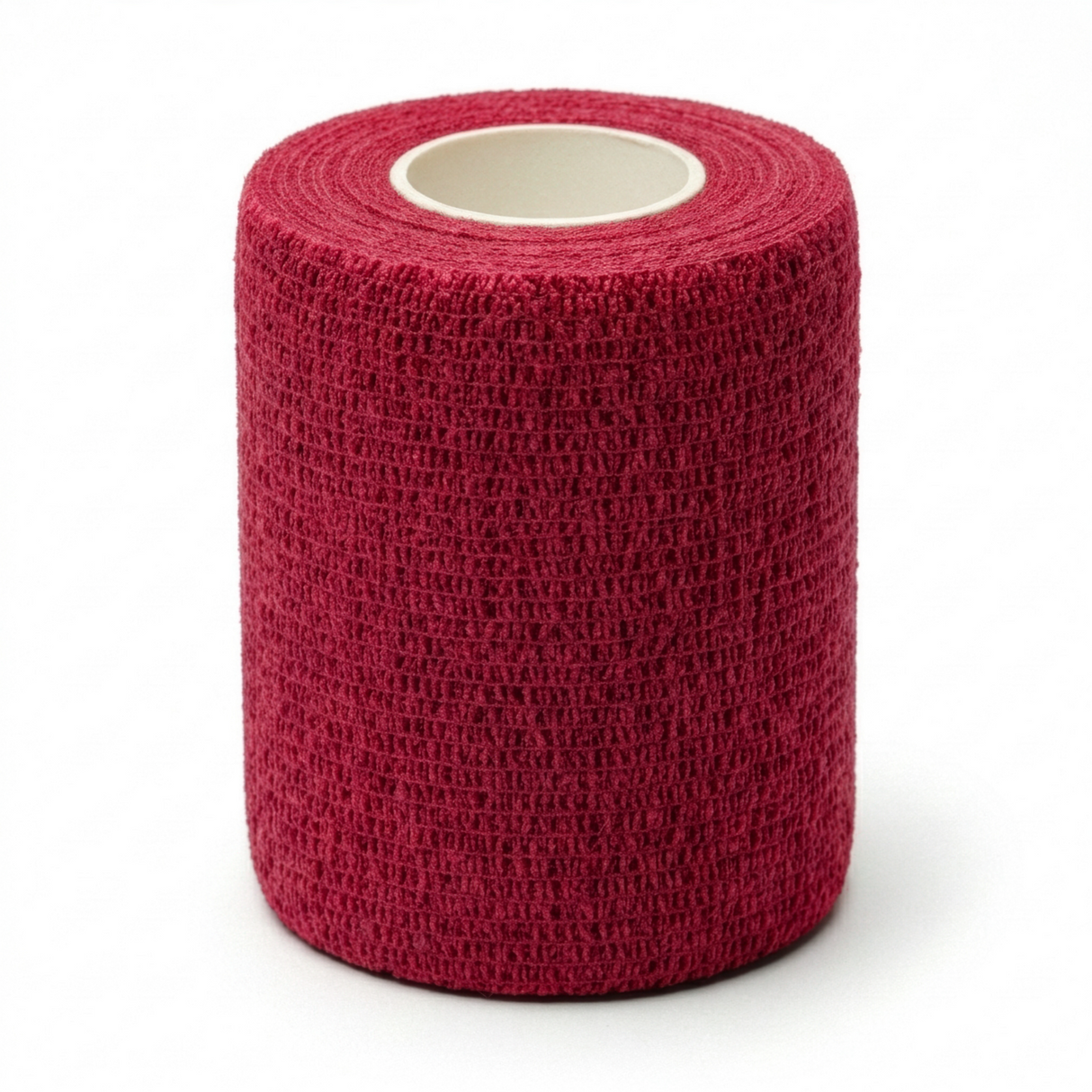 Rollo de venda cohesiva Vetrap color rojo de 4 pulgadas de ancho