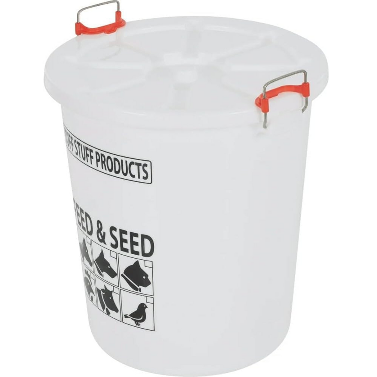 TUFF STUFF ALMACENAMIENTO DE ALIMENTOS Y SEMILLAS CON TAPA