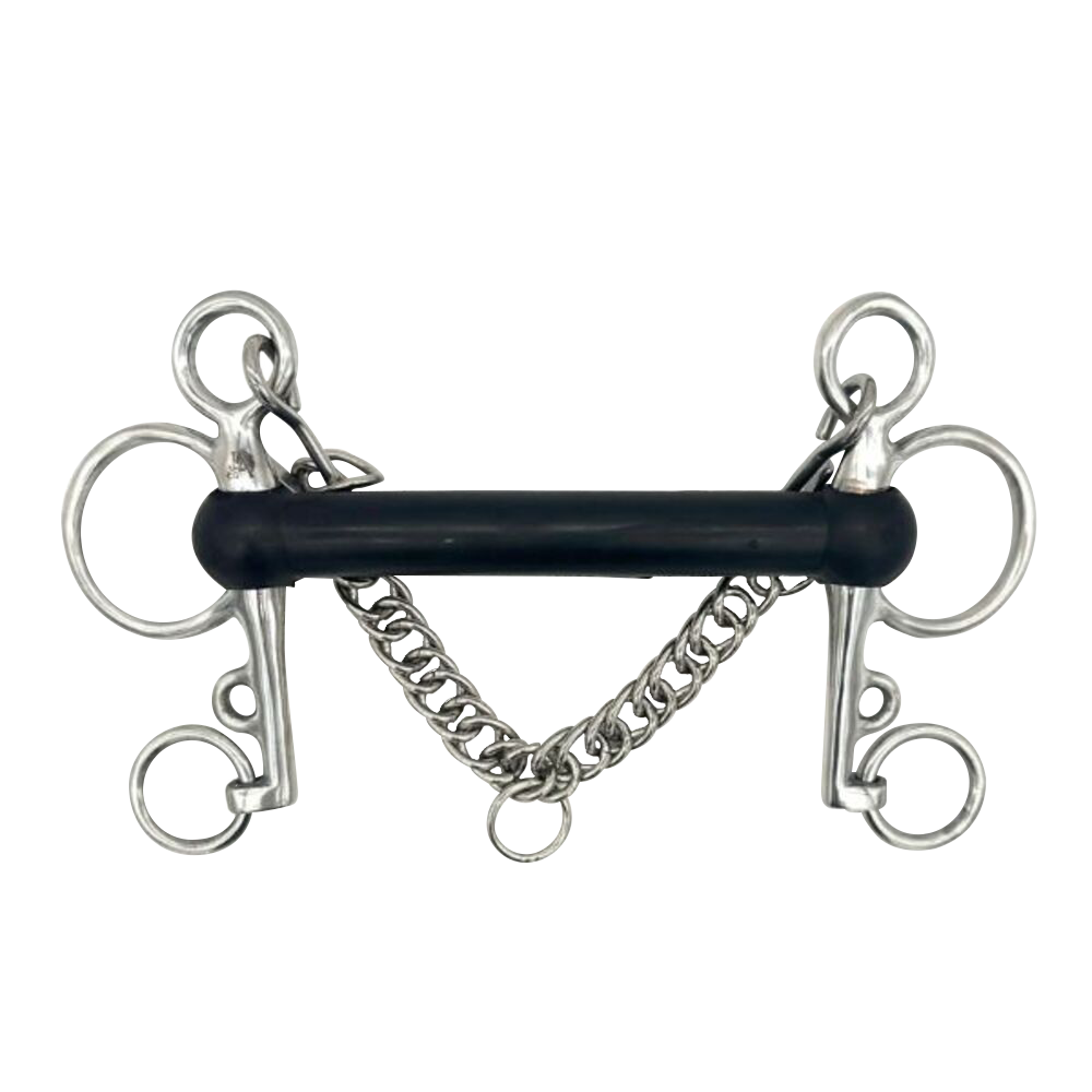 BOCADO SOFT FLEXI MOUTH PELHAM