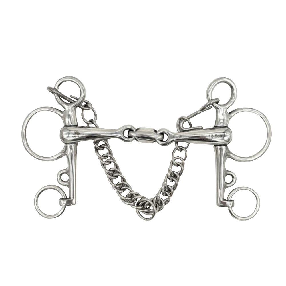 BOCADO LOCKING ELLIPTICAL PELHAM 135