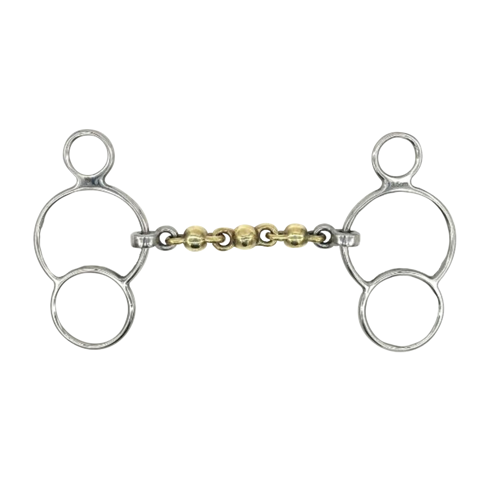 BOCADO BRASS WATERFORD TWO RING 135