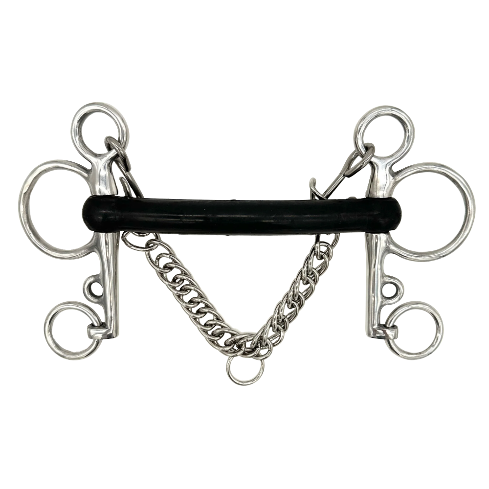 BOCADO HARD RUBBER MULLEN PELHAM