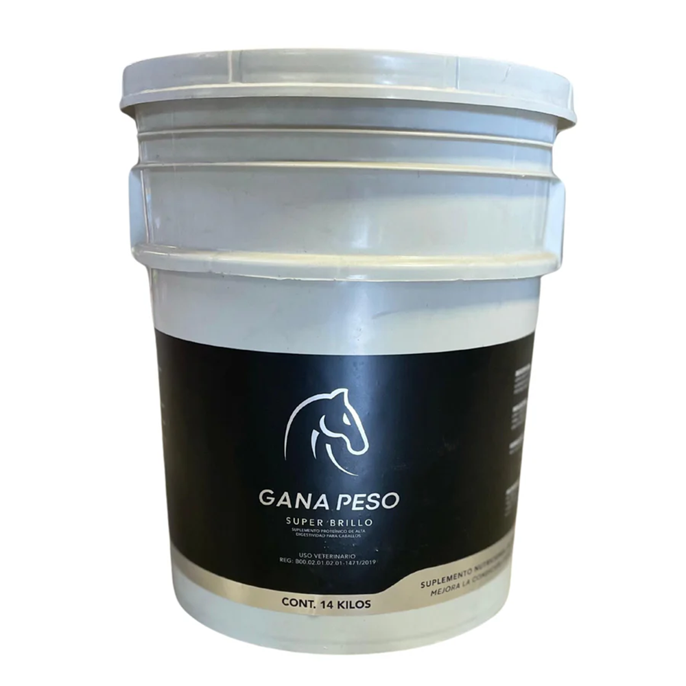 MAS CABALLO GANA PESO 14 KILOS