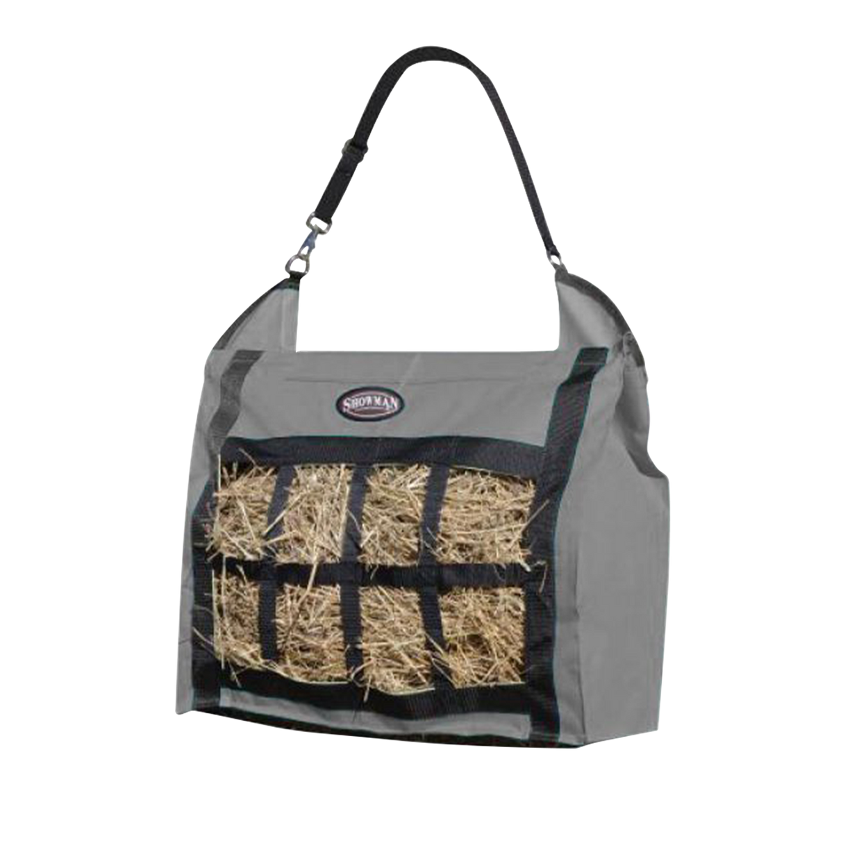 SHOWMAN SLOW FEED HAY NET (BOLSA PARA ZACATE LENTA)