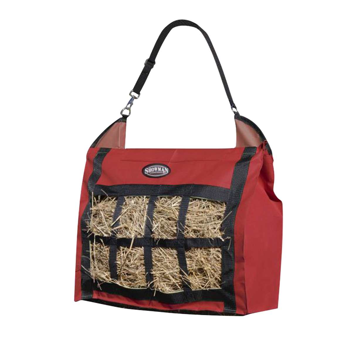 SHOWMAN SLOW FEED HAY NET (BOLSA PARA ZACATE LENTA)