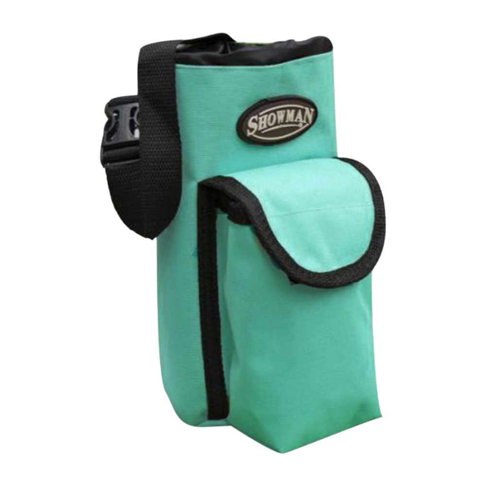 SHOWMAN ALFORJA PORTA BOTELLAS CON BOLSILLOS - TEAL