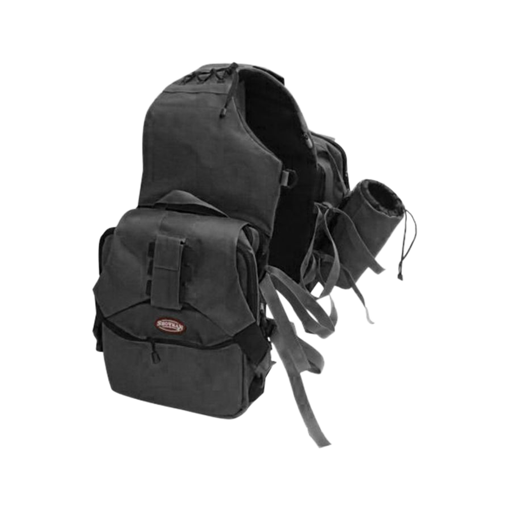 SHOWMAN ALFORJA EXTREME TRAIL BLAZER- NEGRA