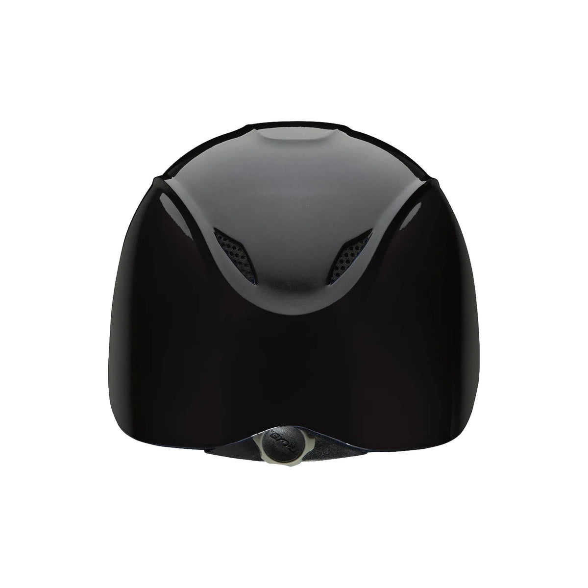 Casco de equitación Troxel Liberty negro liso, vista trasera