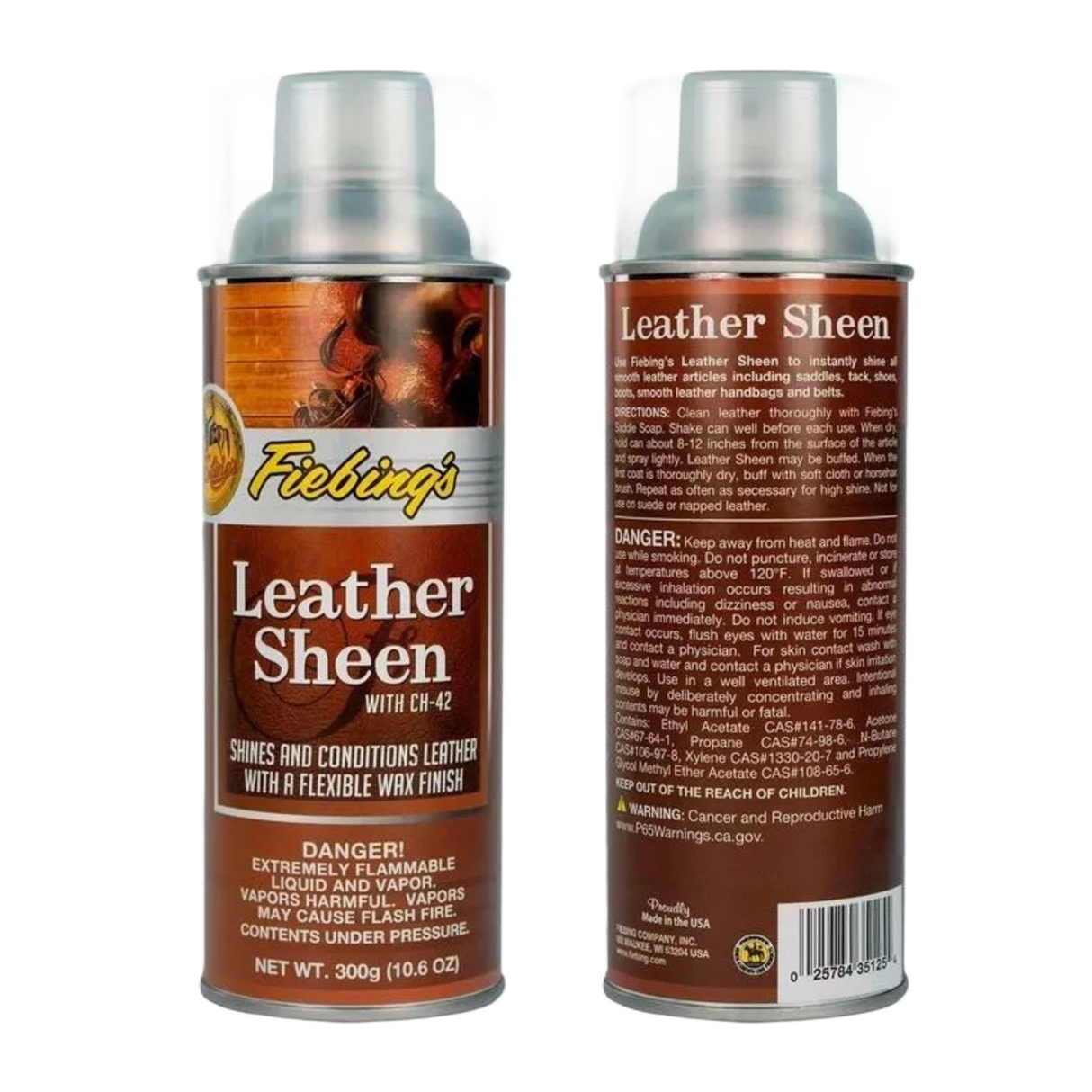 FIEBINGS LEATHER SHEEN AEROSOL 10.6 ONZAS