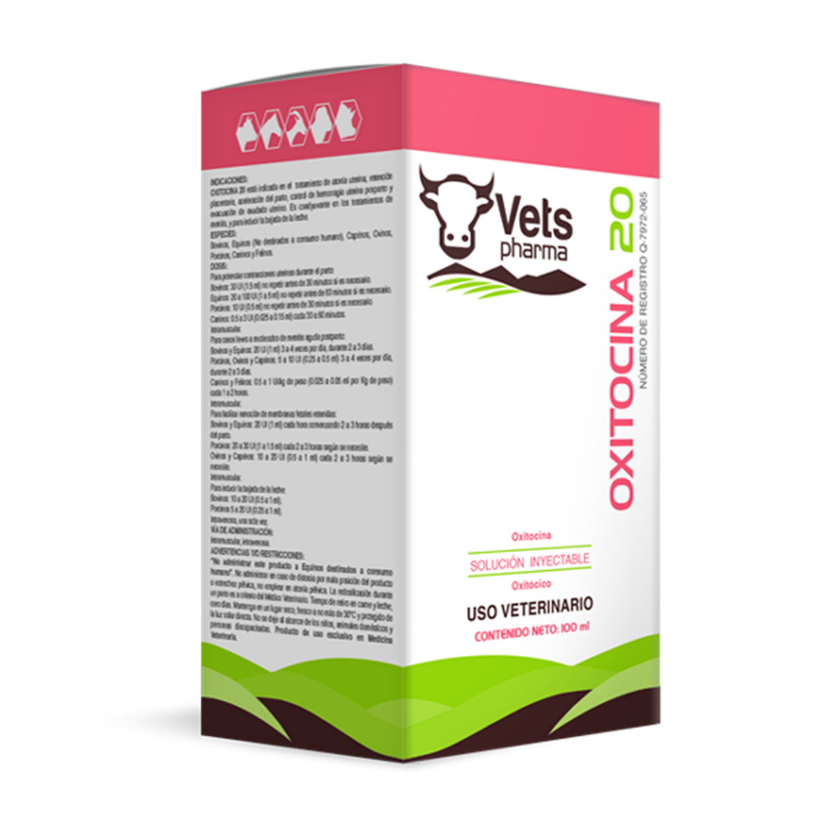 OXITOCINA 20 INYECTABLE (OXITOCINA 20 ui/ml))
