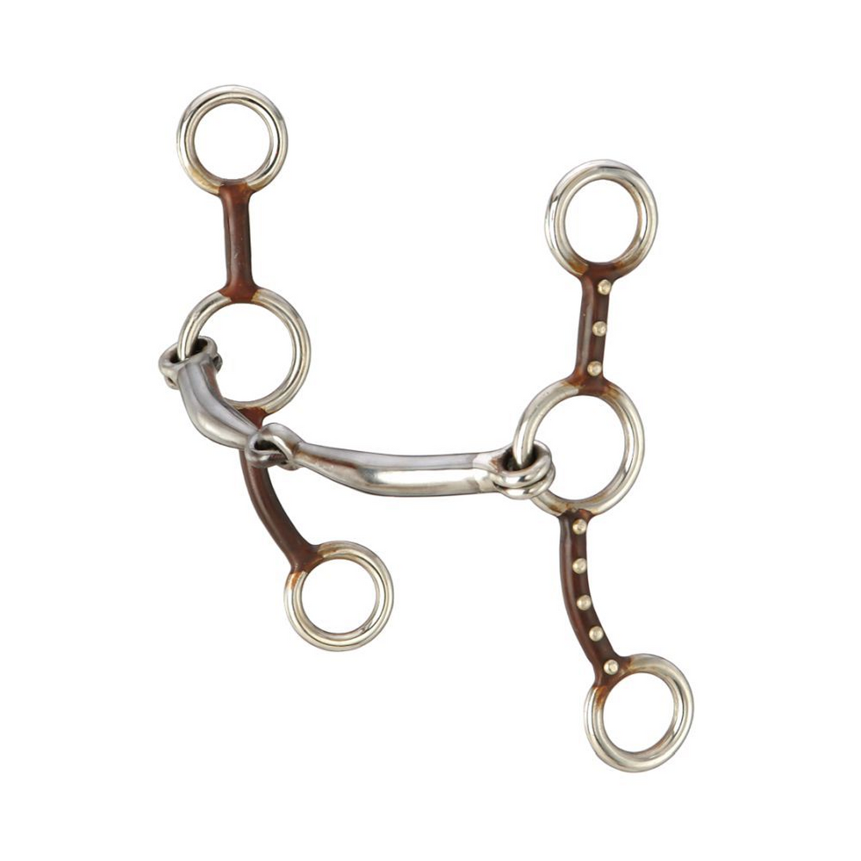 FILETE ANTIQUE BROWN JR. COWHORSE DE TOUGH1