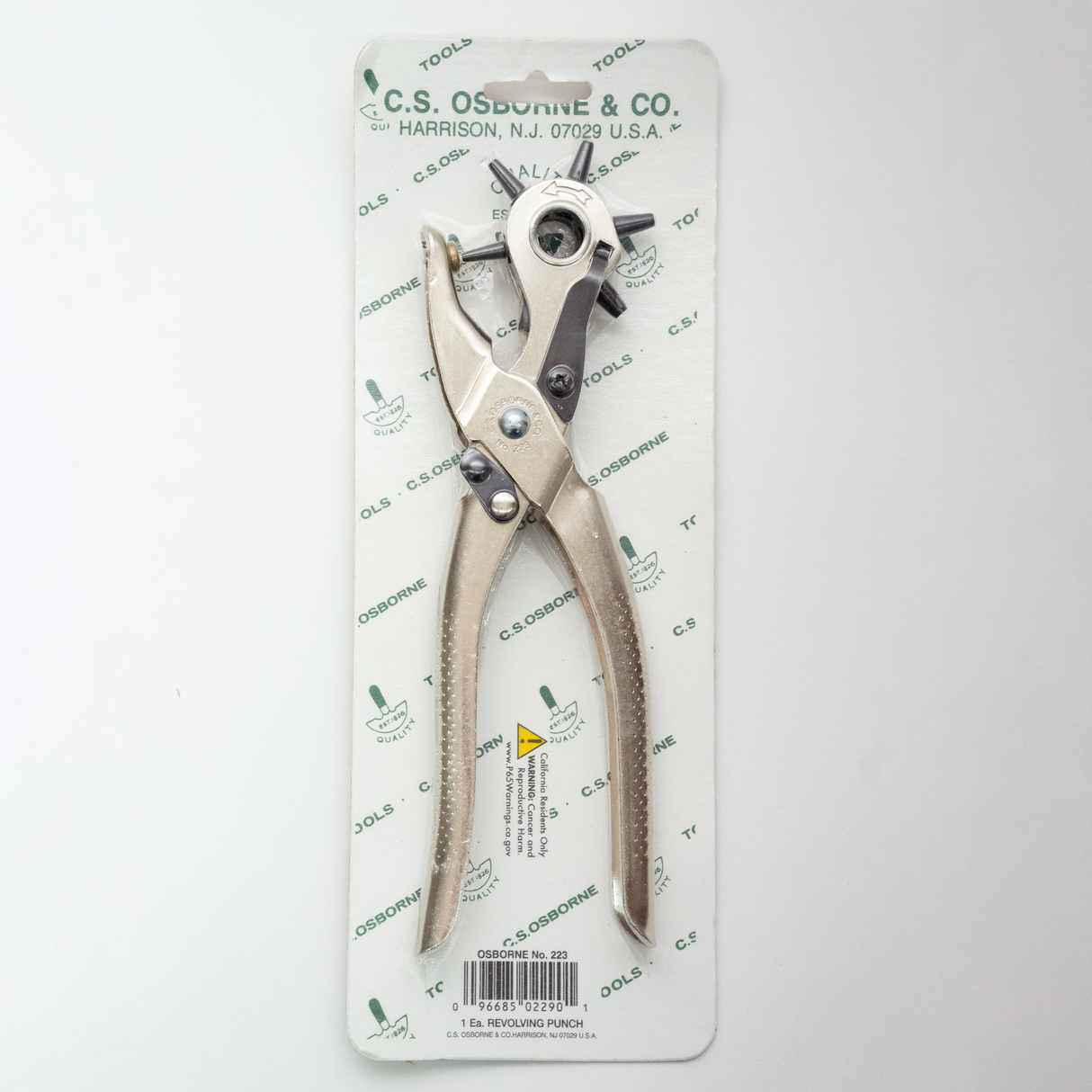 WEAVER PUNZON ROTATIVO PARA PIEL OSBORNE QUALITY