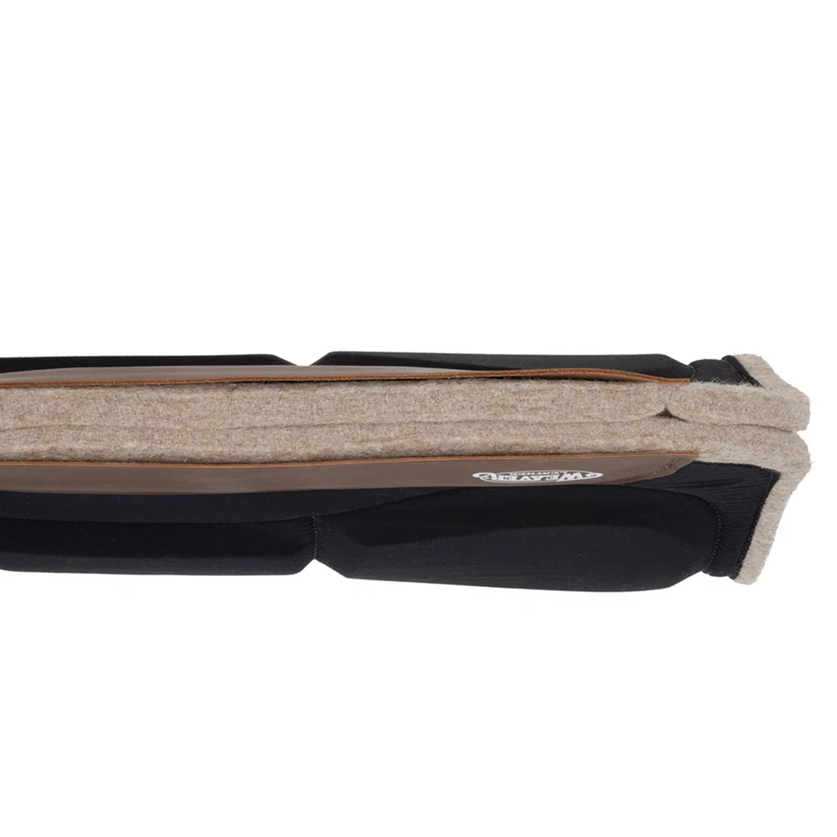 WEAVER SUADERO DE FIELTRO Y LANA CON CUÑAS AJUSTABLES COLOR NEGRO 32'' X 32''
