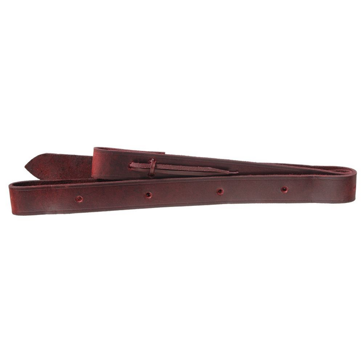 TOUGH 1 LATIGO DE CUERO ROYAL KING 1 1/4" X 5 PIES (CON ORIFICIOS)