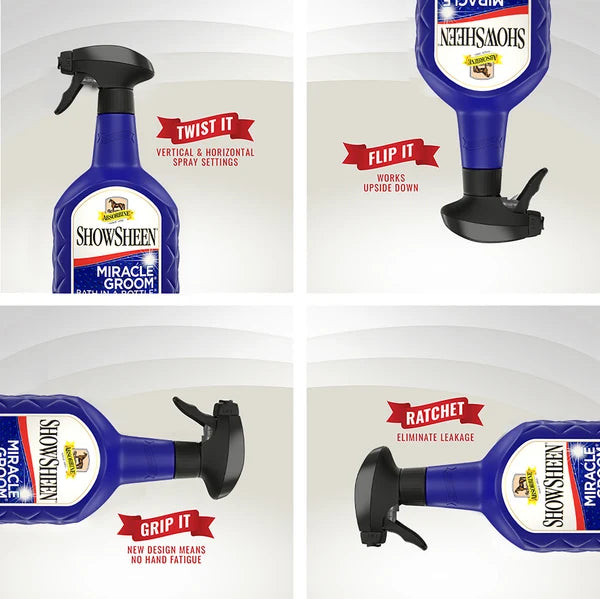 Presentaciones de ShowSheen Miracle Groom de Absorbine
