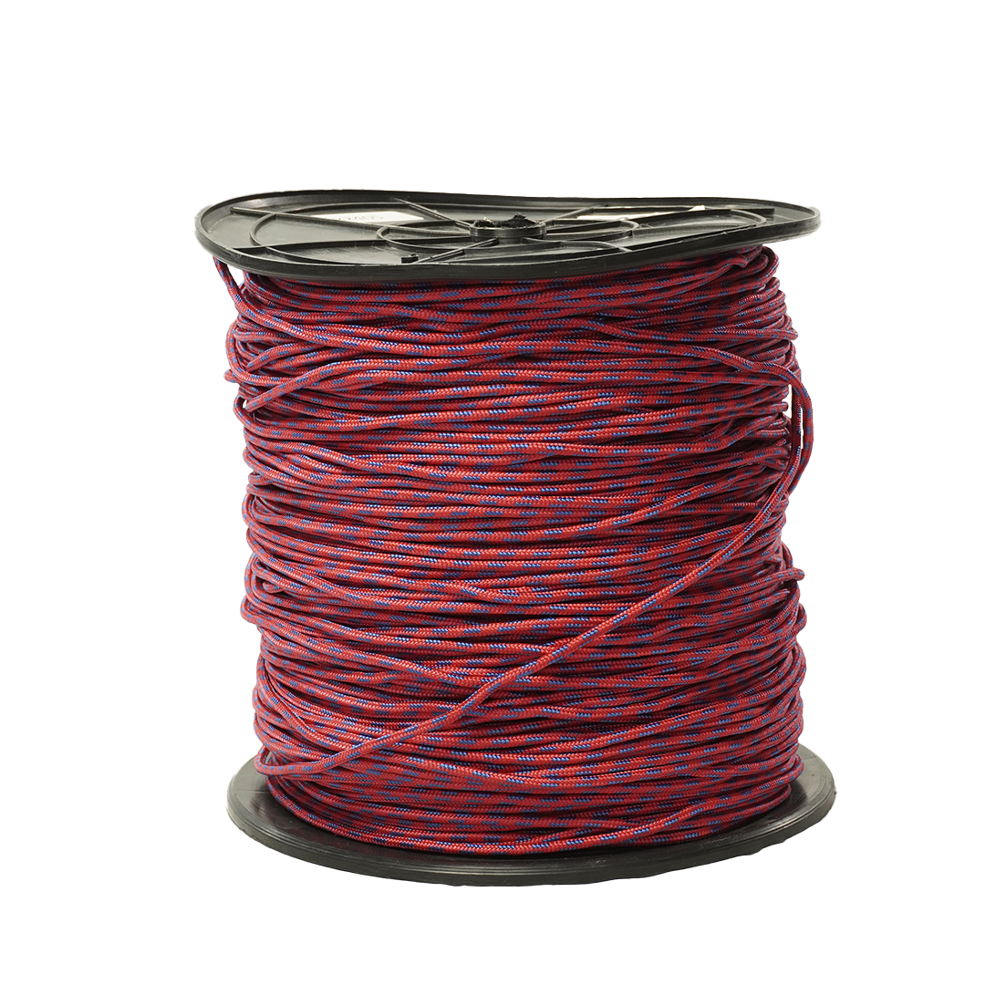 SOGA TRENZADA DIAMANTE JARCIMEX CAL 5 MM - 3/16 ROSA/AZUL (10 KILOS)