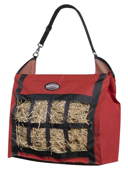 SHOWMAN SLOW FEED HAY NET (BOLSA PARA ZACATE LENTA)