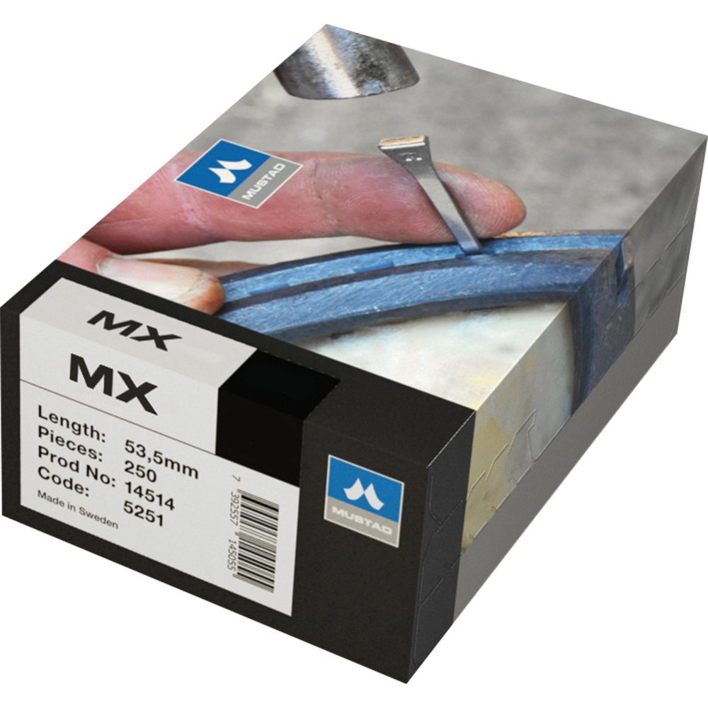 CLAVO PARA HERRAR MUSTAD MX (250 CLAVOS)