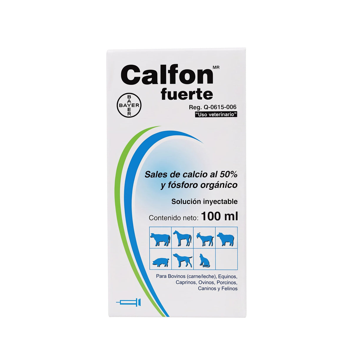 CALFON FUERTE 50% SOLUCION INYECTABLE 100 ML