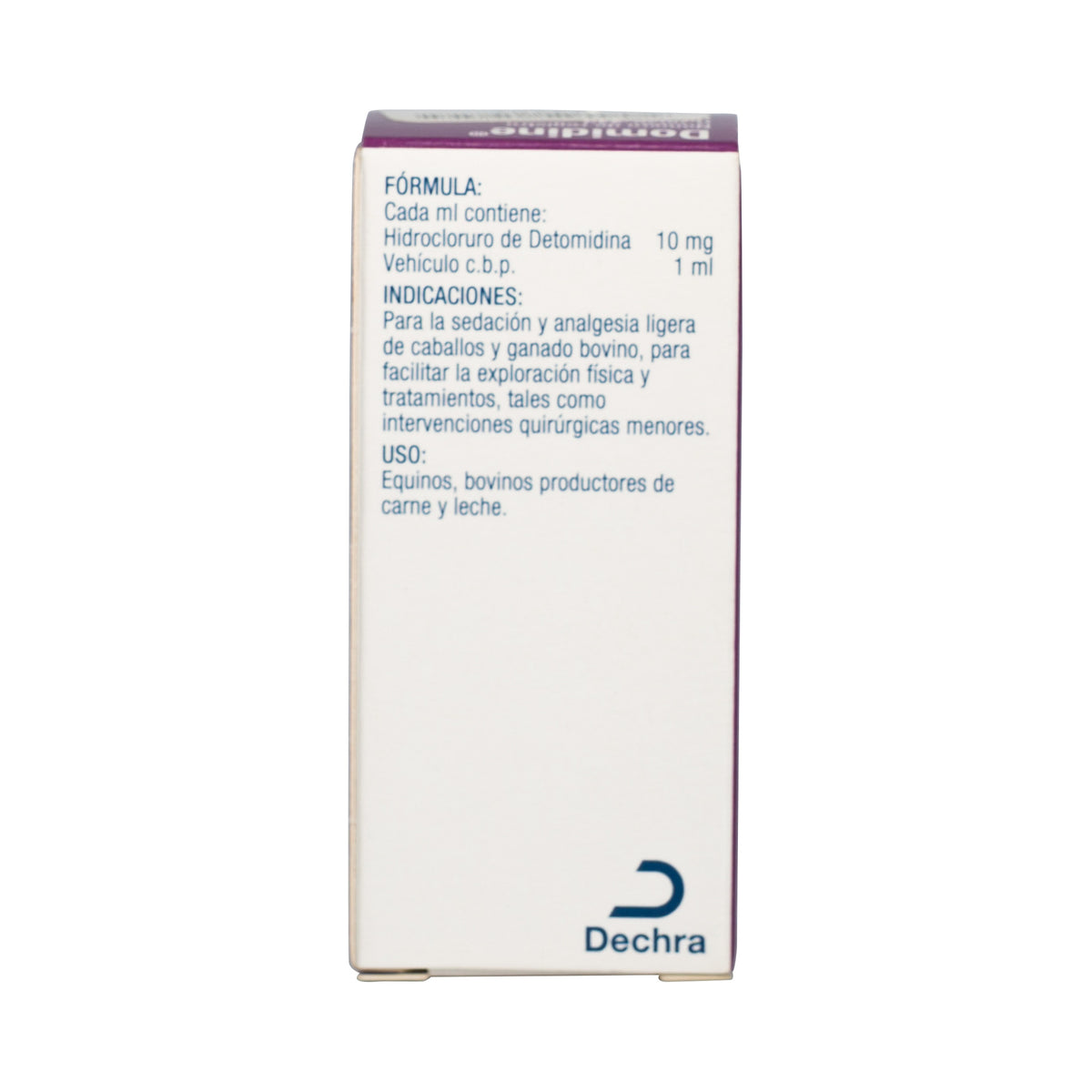 DOMIDINE 5 ML (HIDROCLORURO DE DETOMIDINA 10 mg/ml) (Rx)