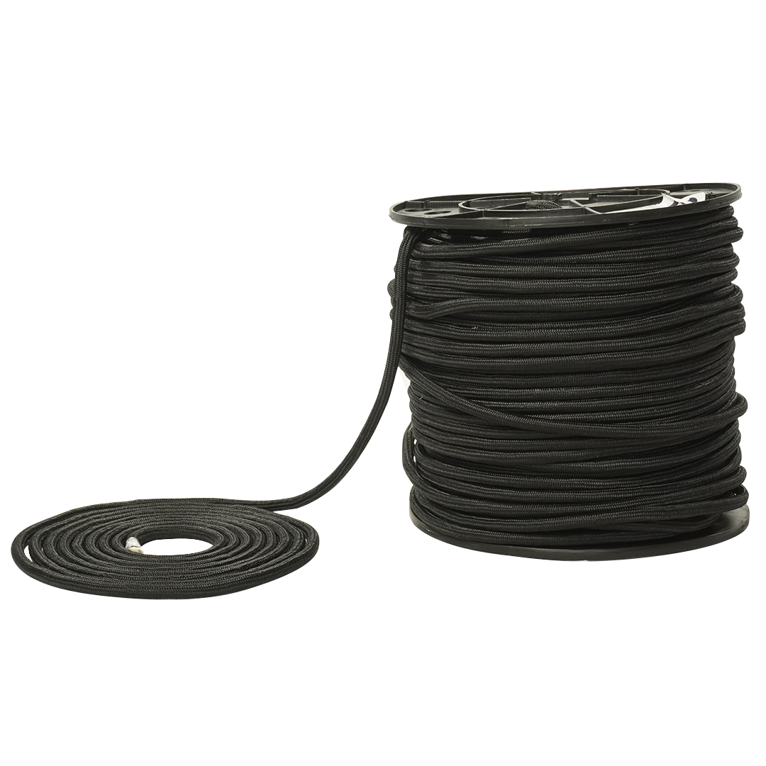 Soga diamante suave Elvontek 15/32 NEGRO - carrete y rollo