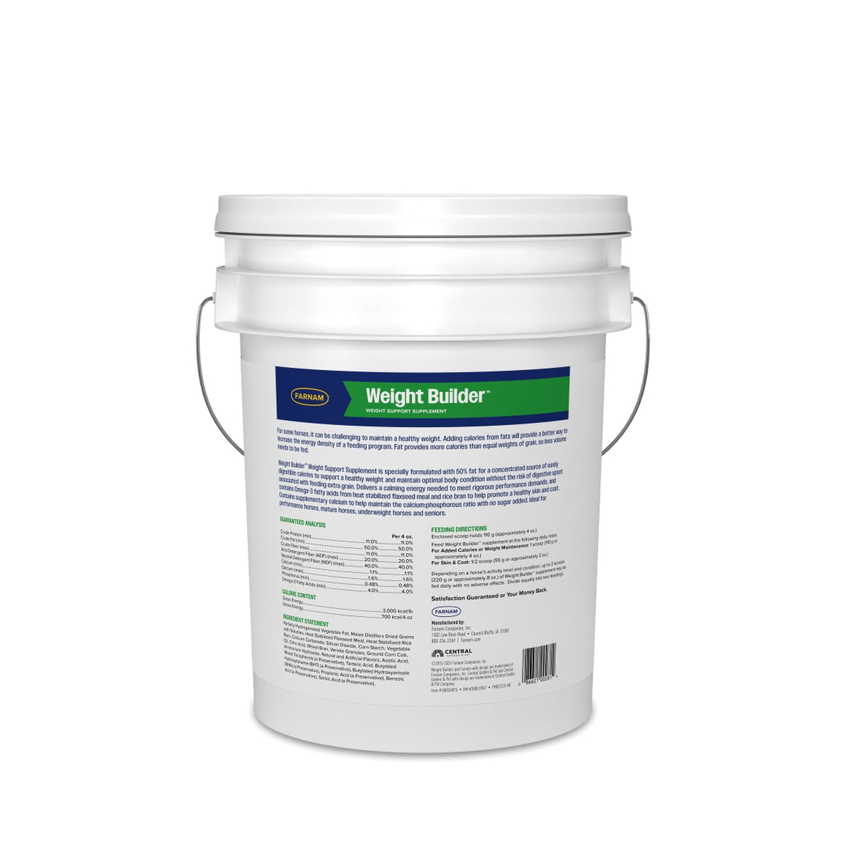 WEIGTH BUILDER (SUPLEMENTO PARA AUMENTAR EL PESO EN EQUINOS)