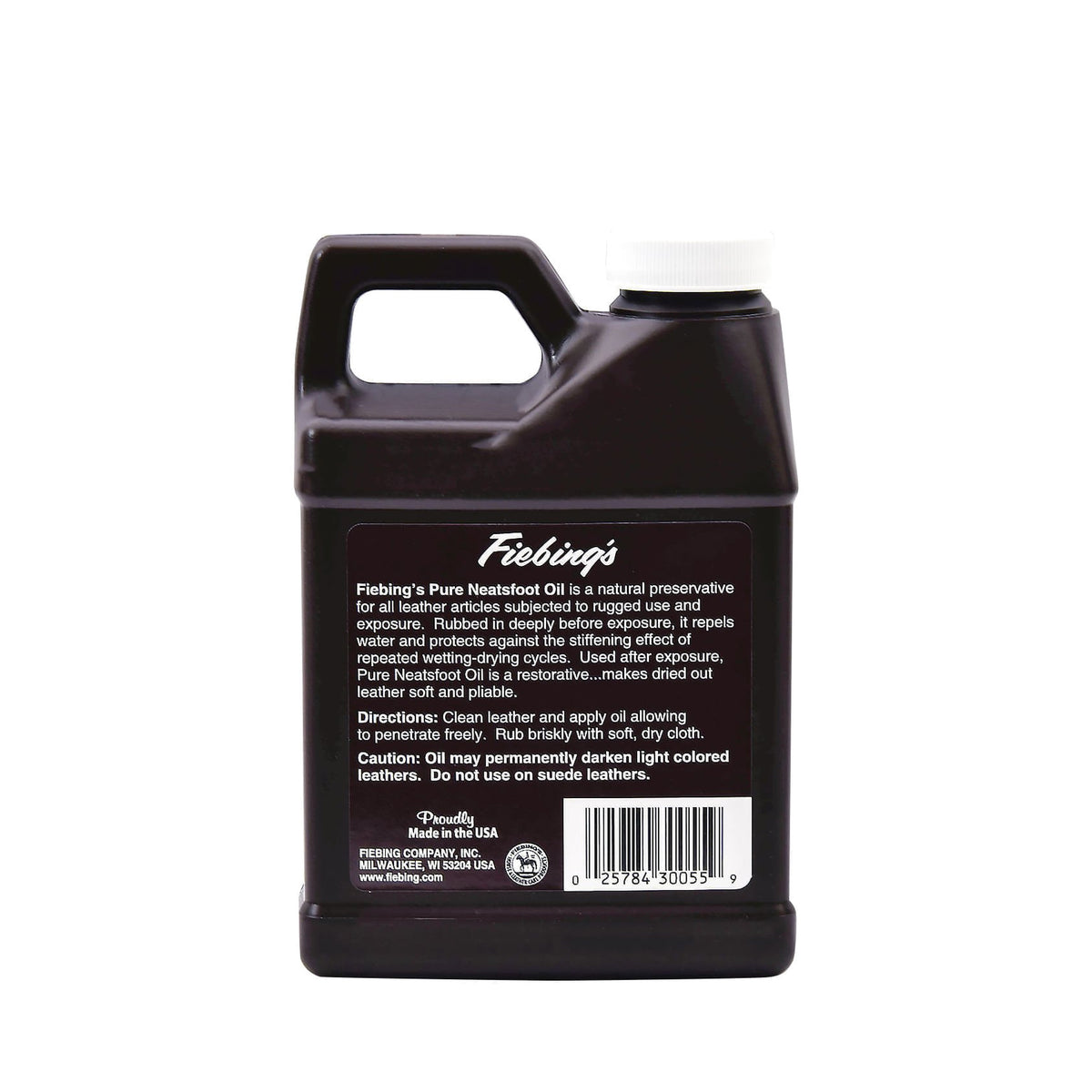 FIEBINGS 100% PURE NEATSFOOT OIL (ACEITE DE PATA DE BUEY 100% PURO)