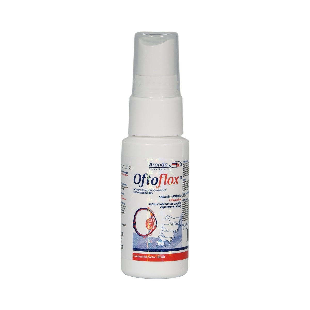 OFTOFLOX SOLUCION OFTALMICA 30 ML (OFLOXACINO)