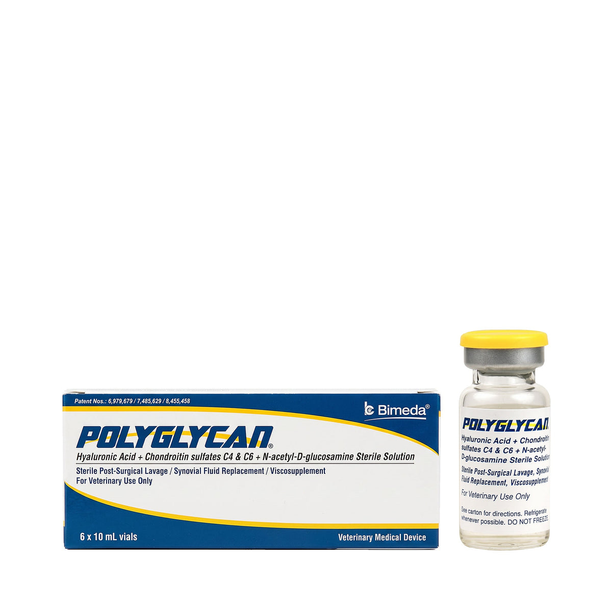 POLYGLYCAN 10 ML (50 mg HA/1000 mg Condritina/1000 mg Glucosamina) (RX)