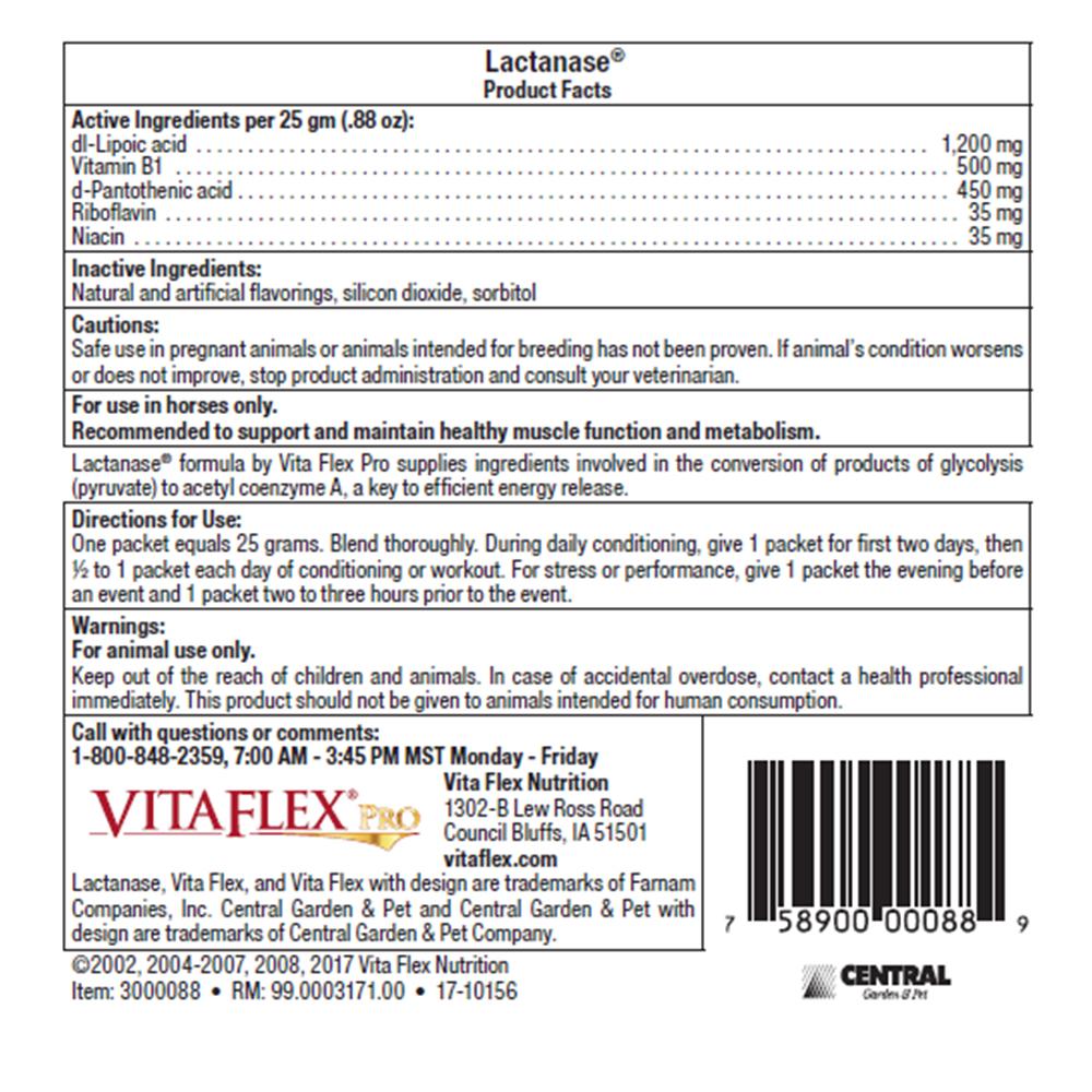 VITAFLEX LACTANASE SOBRE 25 GRMS