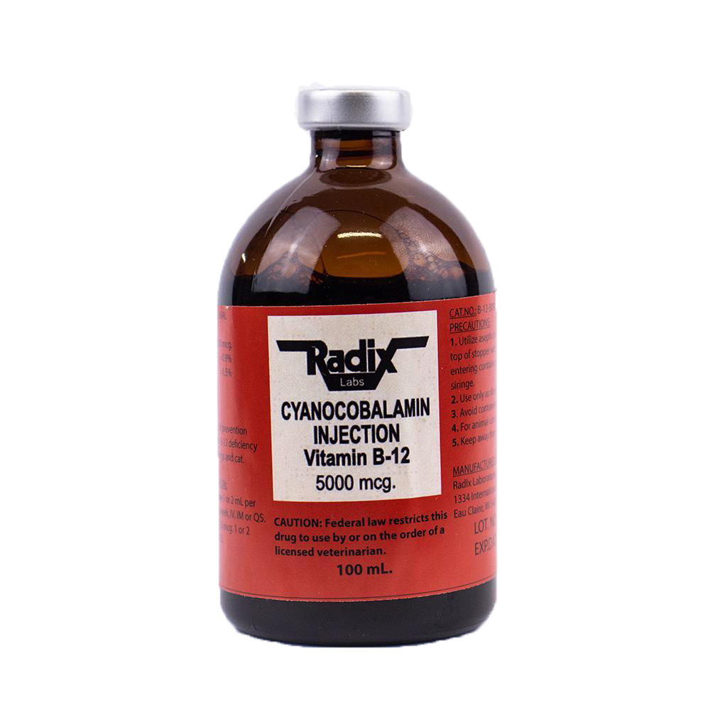VITAMIN B-12 (CYANOCOBALAMIN) 5000 mcg 100 ML RADIX
