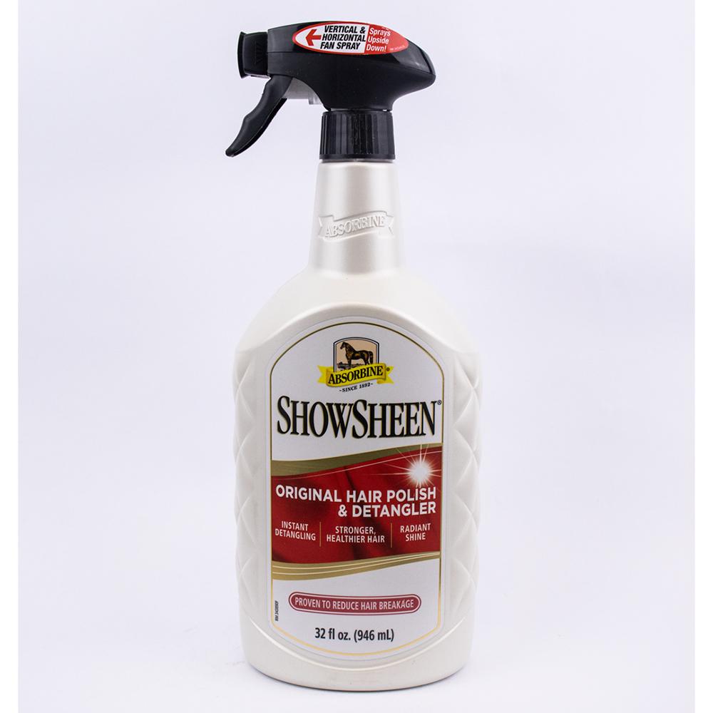 SHOWSHEEN POLISH PARA CRINES & DESENRREDANTE ABSORBINE (32 OZ)