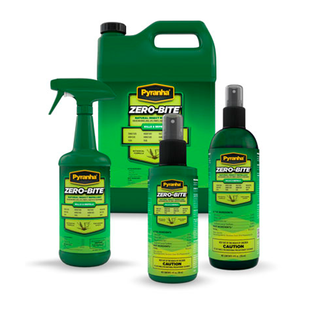 PYRANHA ZERO-BITE SPRAY INSECTICIDA NATURAL 32 OZ