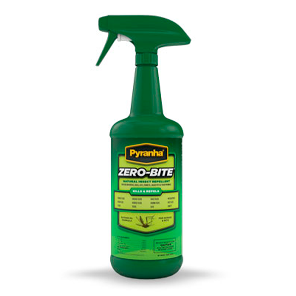 PYRANHA ZERO-BITE SPRAY INSECTICIDA NATURAL 32 OZ