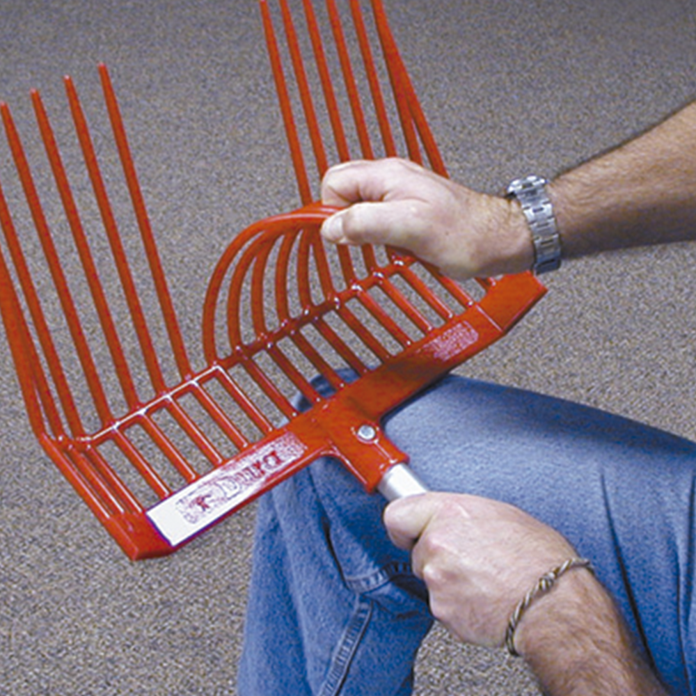 PASOJEADORES DURA FORK PLASTICO ROJO PDF1RED