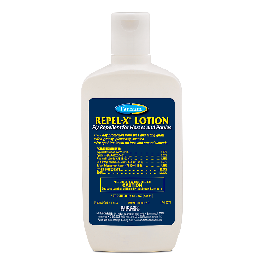REPEL X LOTION FLY REPELLENT HORSE 8OZ