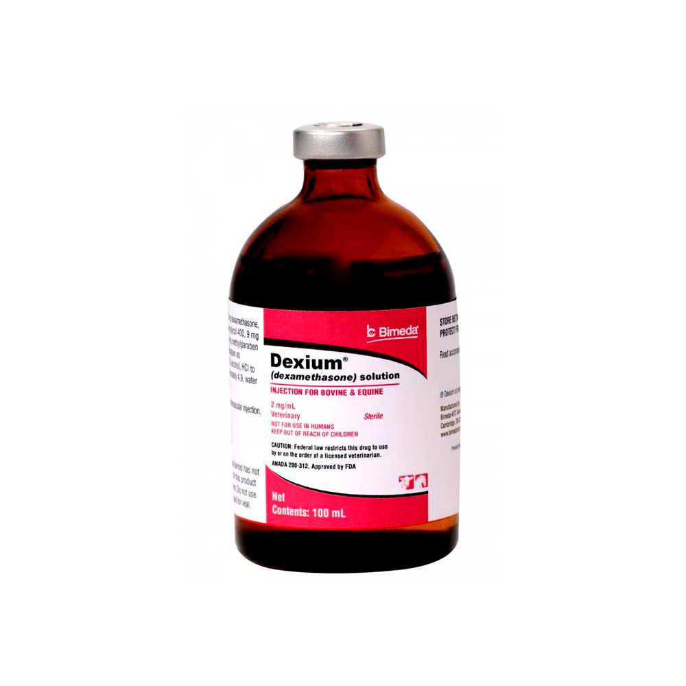 DEXIUM 100 ML (DEXAMETASONA 2 mg/ml) (RX)