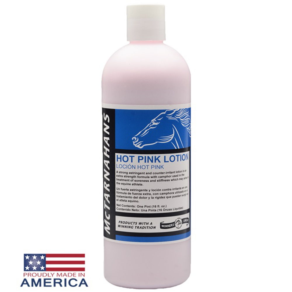 MCTARNAHANS HOT PINK LOTION 16 OZ