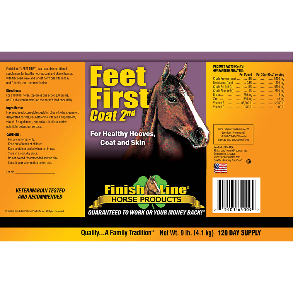 FEET FIRST COAT 2ND 4.5 LBS