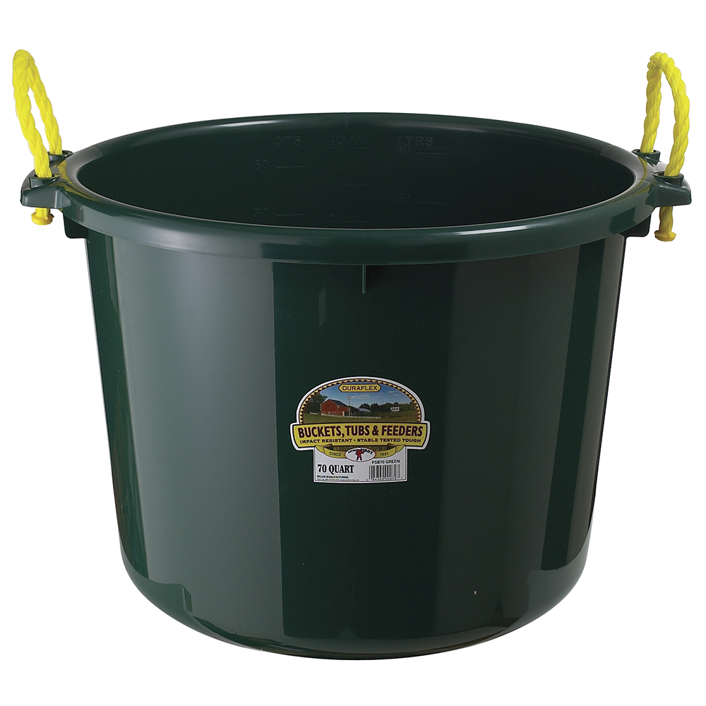 TINA PARA PASOJOS DE 70 QTS/ 70 QTS MUCK TUB GREEN (PSB70GREEN)