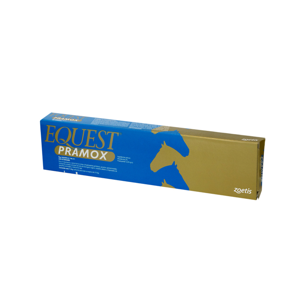 EQUEST PRAMOX JERINGA ( ENDECTOCIDA EN GEL MOXIDECTINA Y PRAZIQUANTEL)