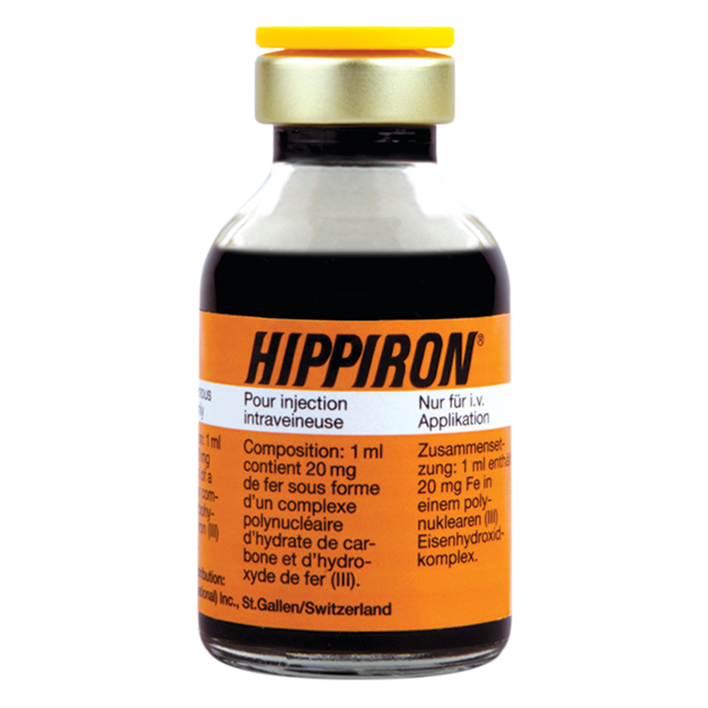 HIPPIRON 20 MG/ML HIERRO SACARATO