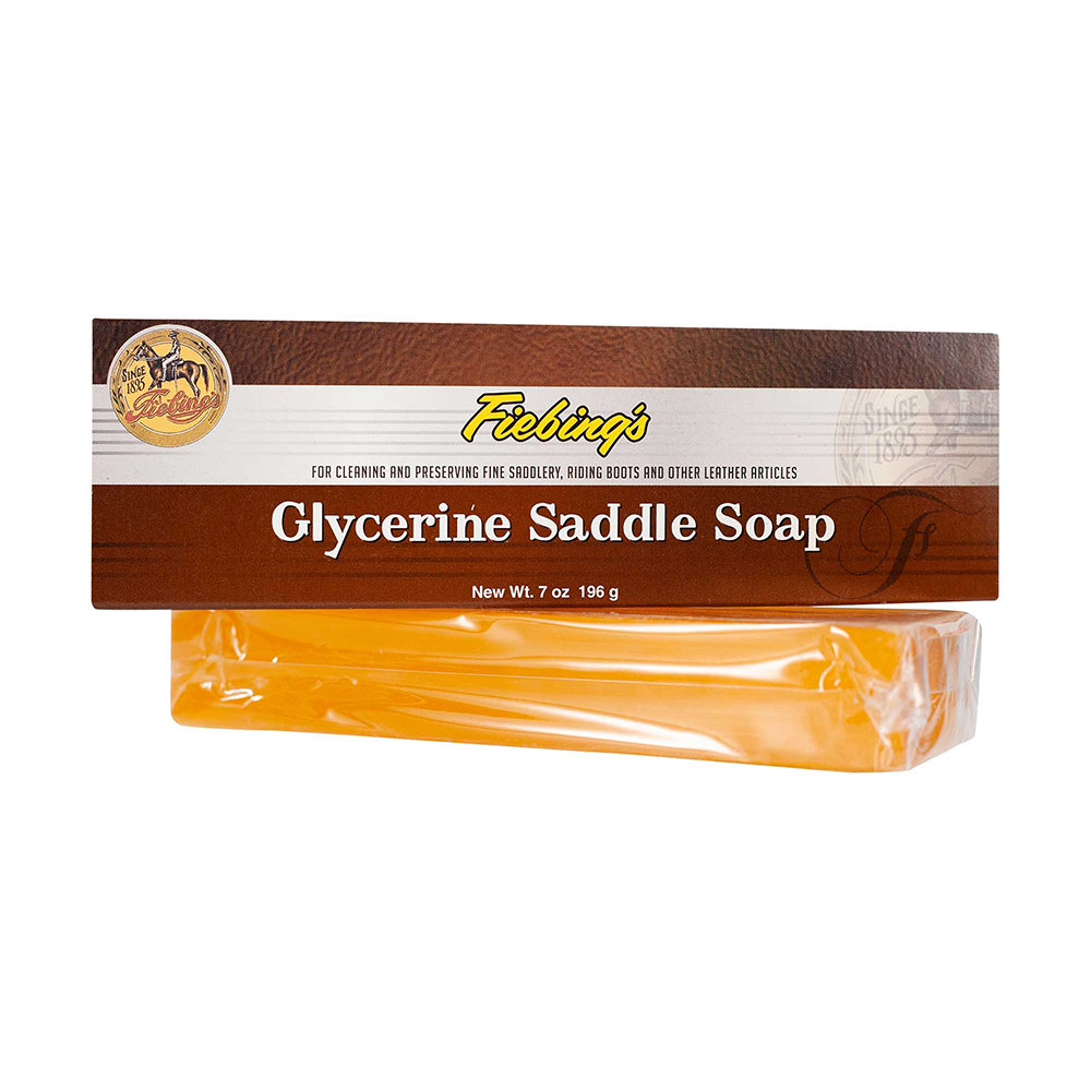 FIEBINGS GLYCERINE SADDLE SOAP BAR 7 OZ (BARRA DE JABON DE GLICERINA)