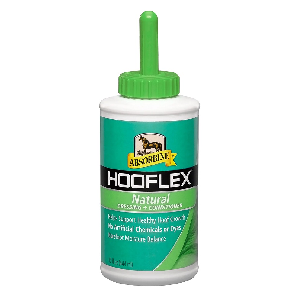 HOOFLEX ACONDICIONADOR TOTALMENTE NATURAL CON CEPILLO 15 OZ ABSORBINE
