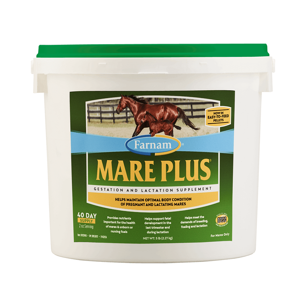 MARE PLUS 5 LBS SUPLEMENTO PARA GESTACION Y LACTACION DE YEGUAS.